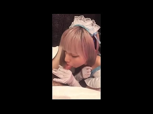 ❤️ Japanese Idol [mayuka], Frânsk faam kostúm, diel 1, blowjob en jerk off mei lotion Seksfideo by wy ❌️❤